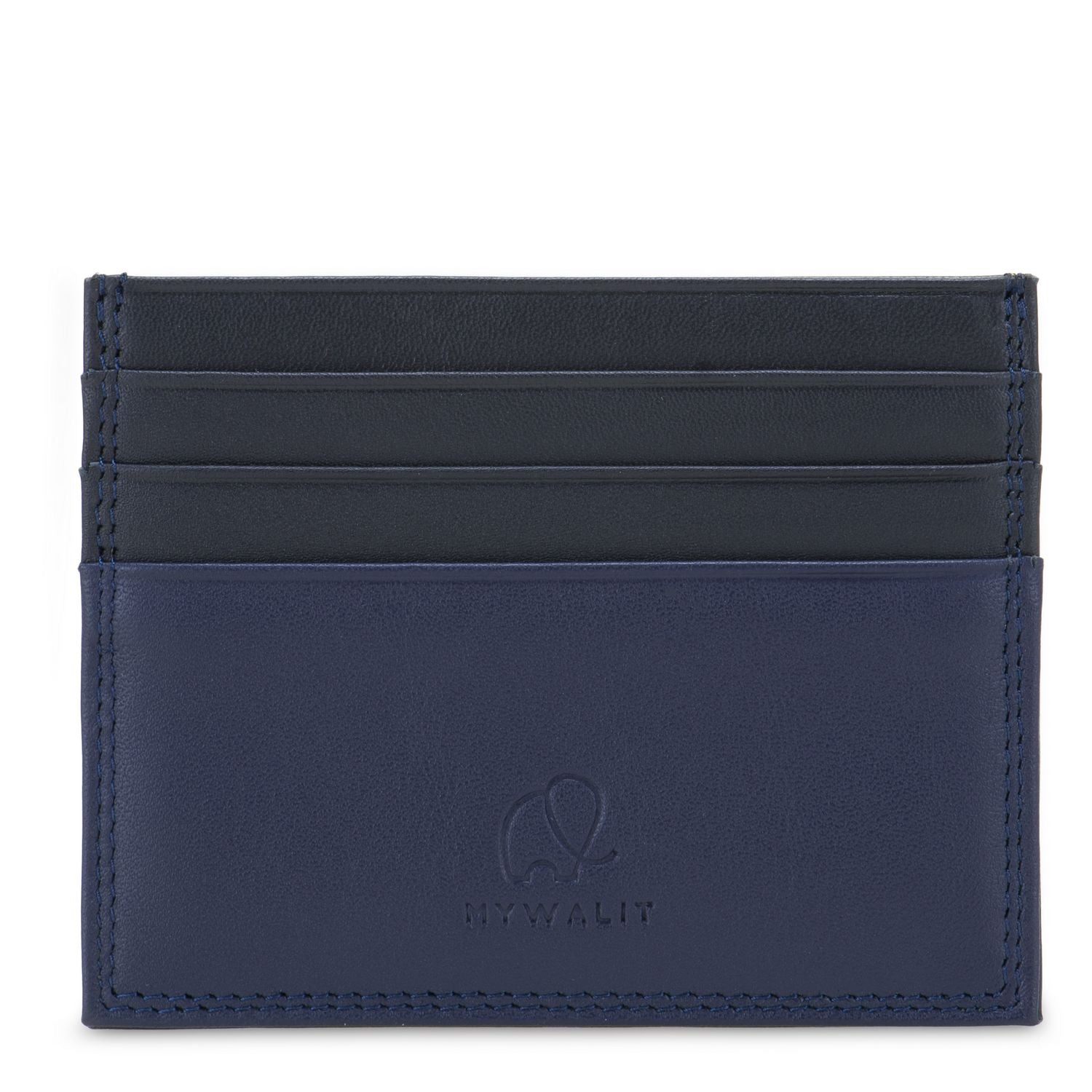 Mywalit porta carte di credito in pelle "Mens Range" Multicolor 4500.159 NOTTE