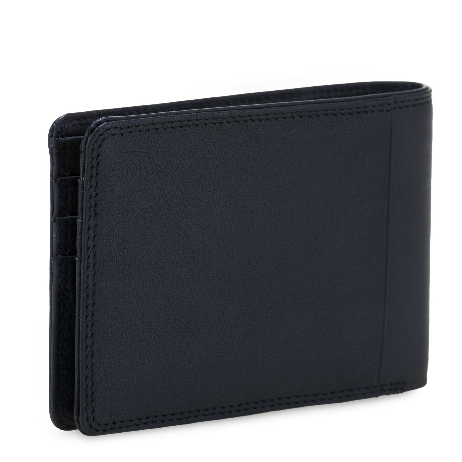 Mywalit portafogli con molletta in pelle "Mens Range" Nero 4504.3 BLACK