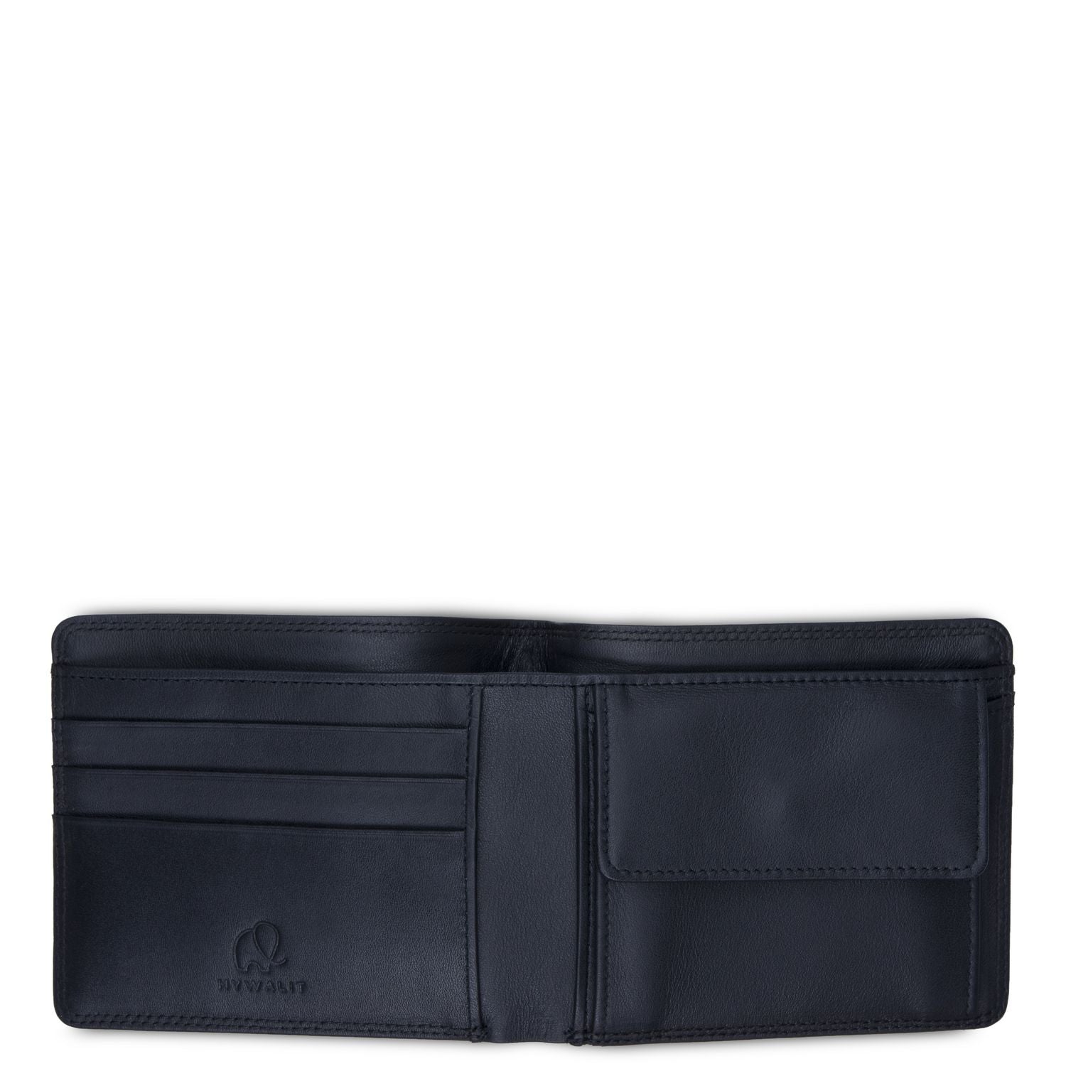 Mywalit portafogli in pelle "Mens Range" Nero 4506.3 BLACK