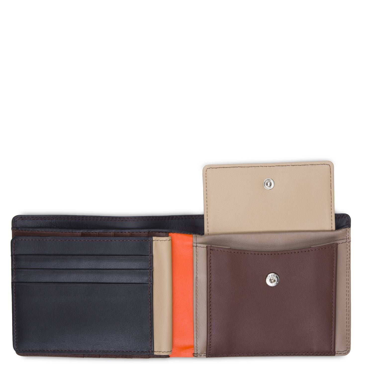 Mywalit portafogli in pelle "Mens Range" Multicolor 4509.158 CACAO