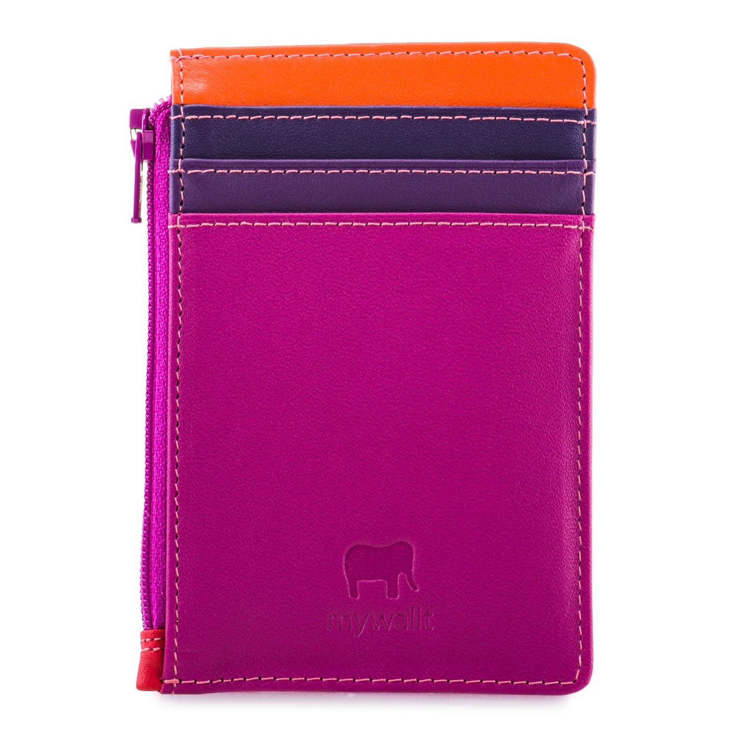 Mywalit porta documenti in pelle "Classic" Multicolor 1206.75 SANGRIA MULTI
