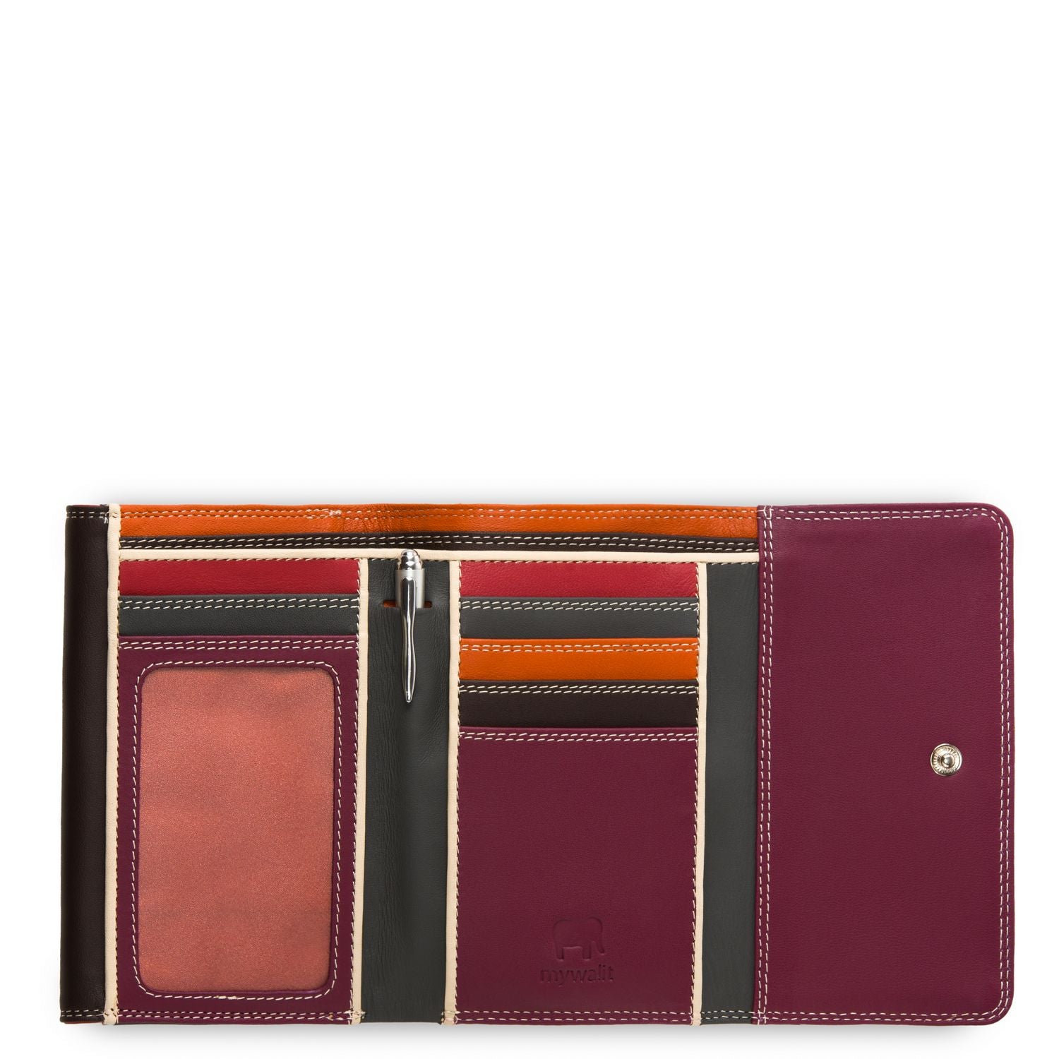 Mywalit portafogli in pelle "Classic" Multicolor 250.136 CHIANTI
