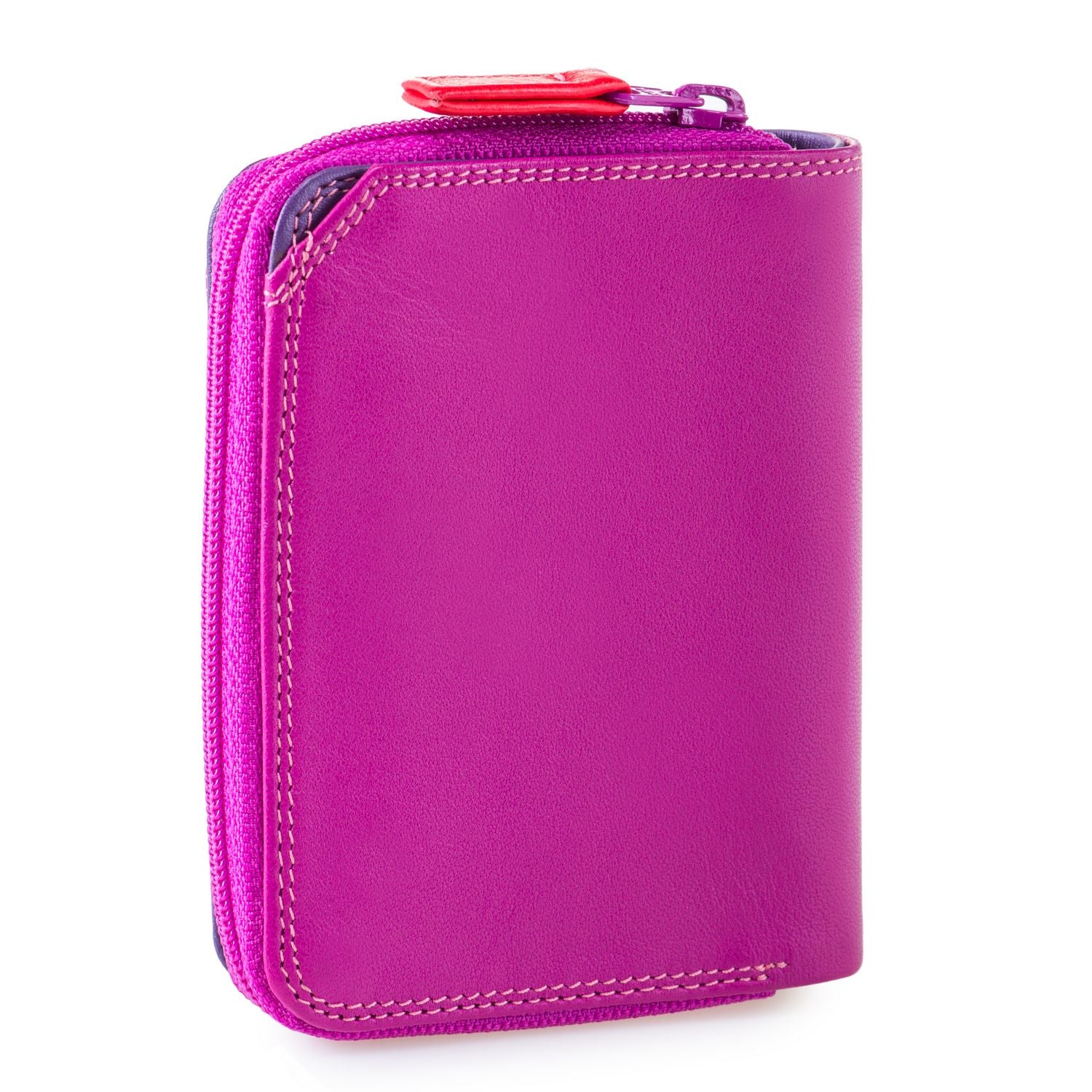 Mywalit portafogli piccolo in pelle "Classic" Multicolor 226.75 SANGRIA MULTI