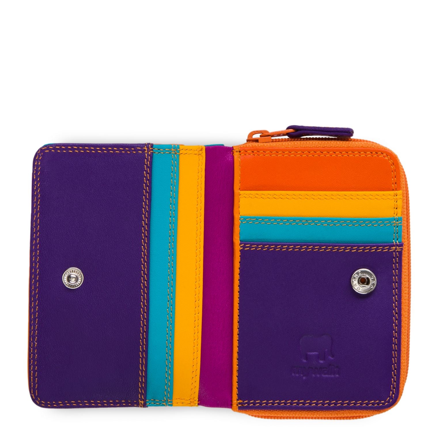 Mywalit portafogli piccolo in pelle "Classic" Multicolor 226.115 COPACABANA