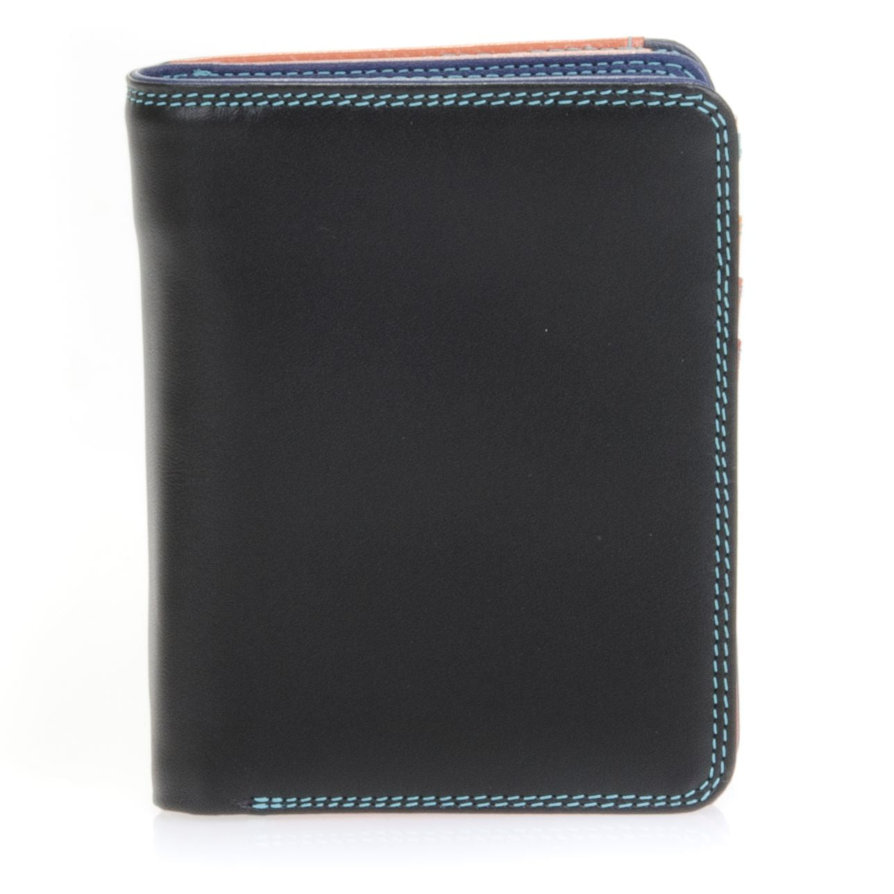 Mywalit portafogli in pelle "Classic" Multicolor 231.4 BLACK/PACE