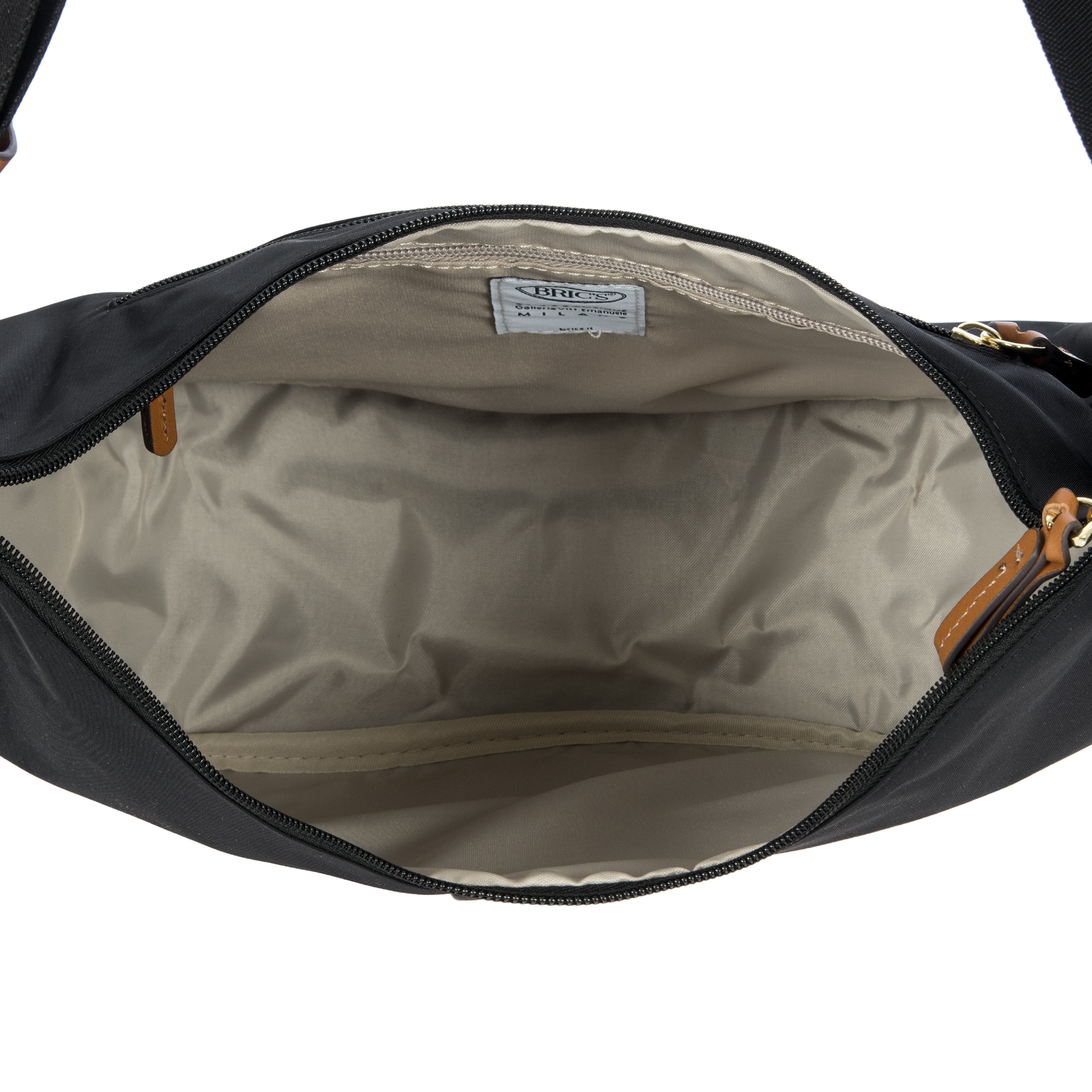 Bric's borsa a tracolla in tessuto "X-Collection" Nero BXG45051.101 NERO