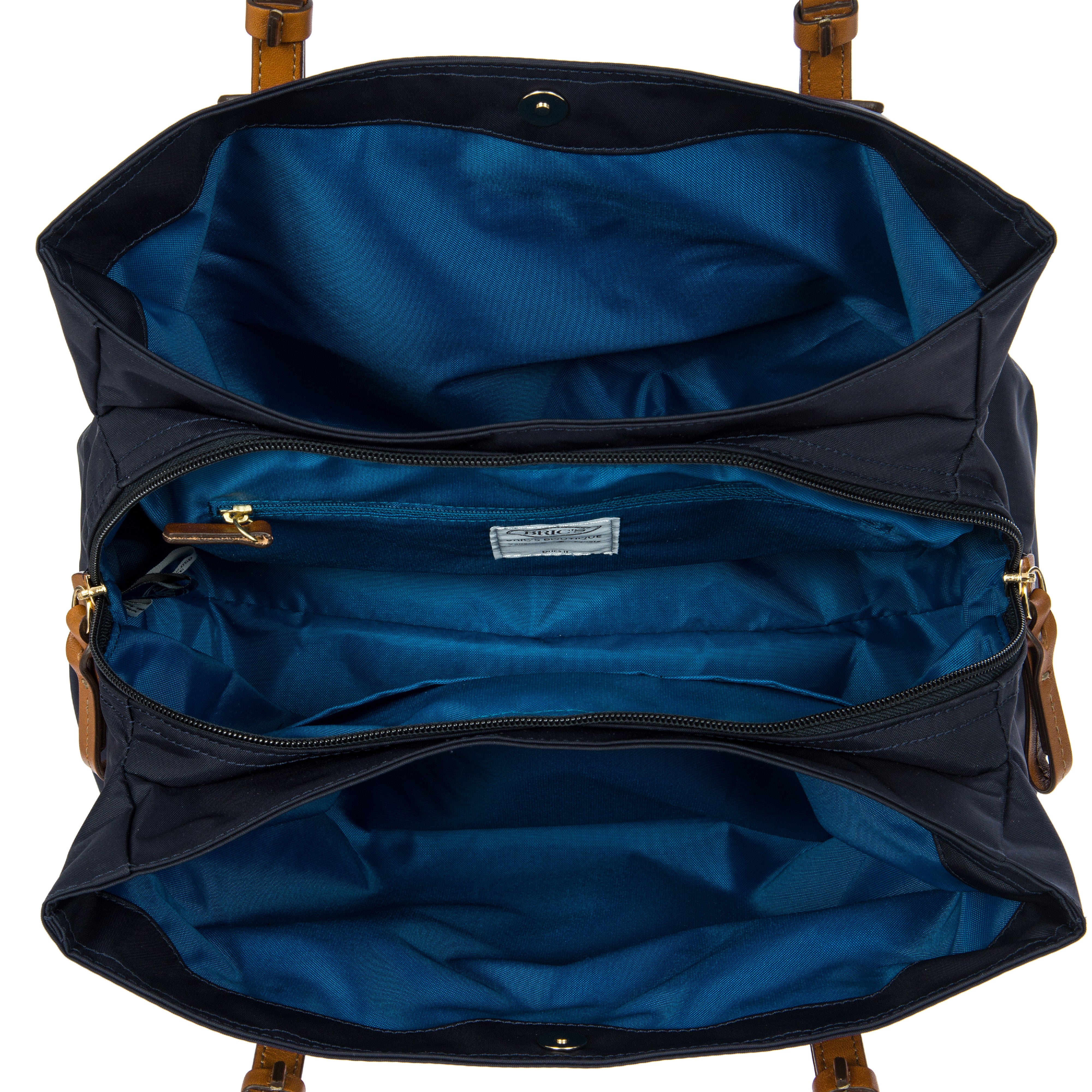 Bric's borsa shopping in tessuto "X-Collection" Blu BXG45282.050 OCEANO