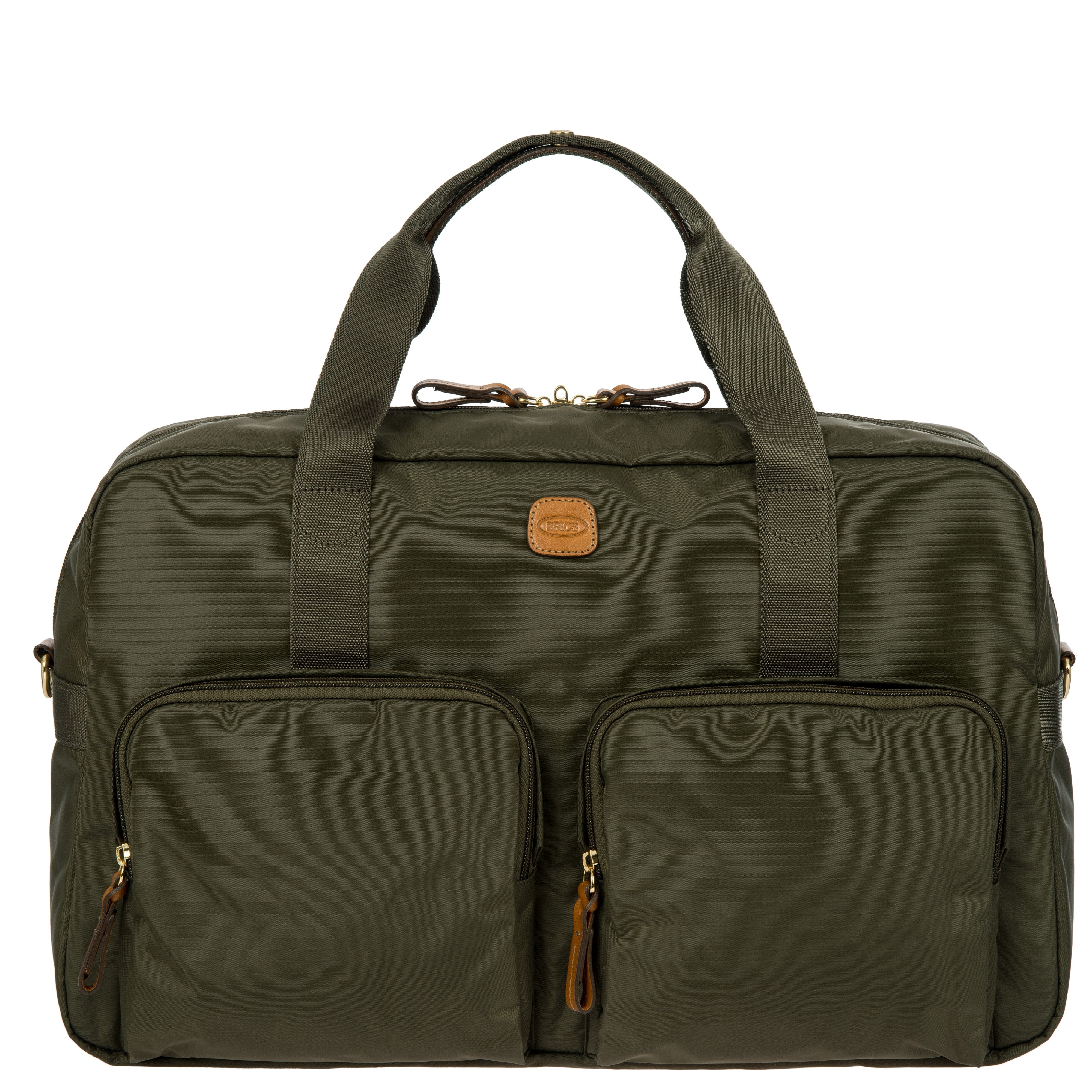 Bric's borsone in tessuto "X-Collection" Verde BXL42192.078 OLIVA