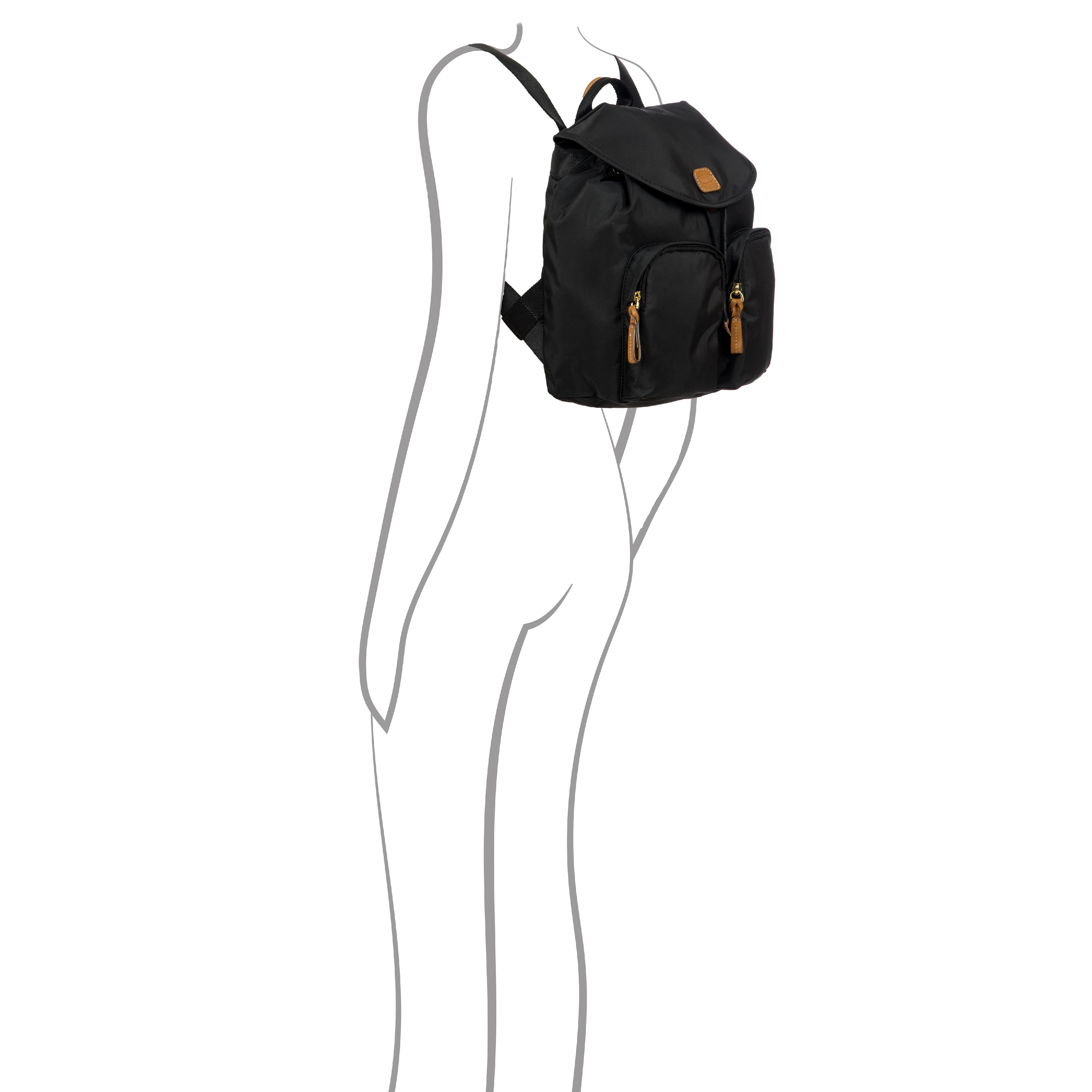 Bric's zaino in tessuto "X-Collection" Nero BXL43754.101 NERO