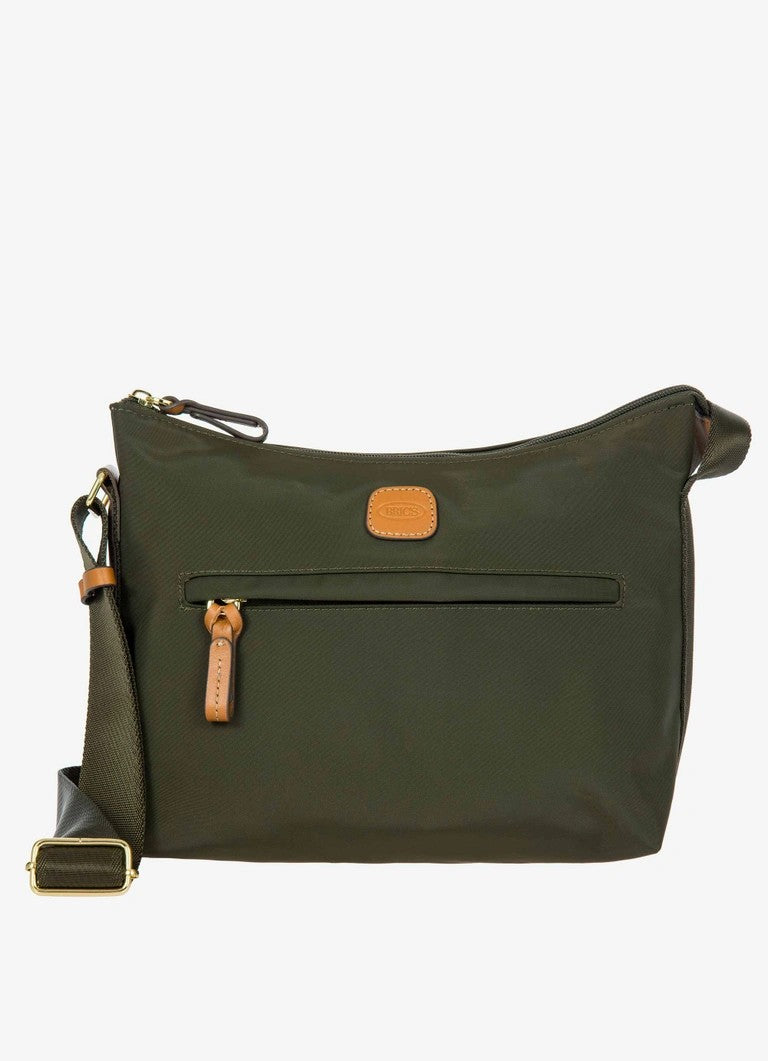 Bric's borsa a tracolla in tessuto "X-Collection" Verde BXG45056.078 OLIVA