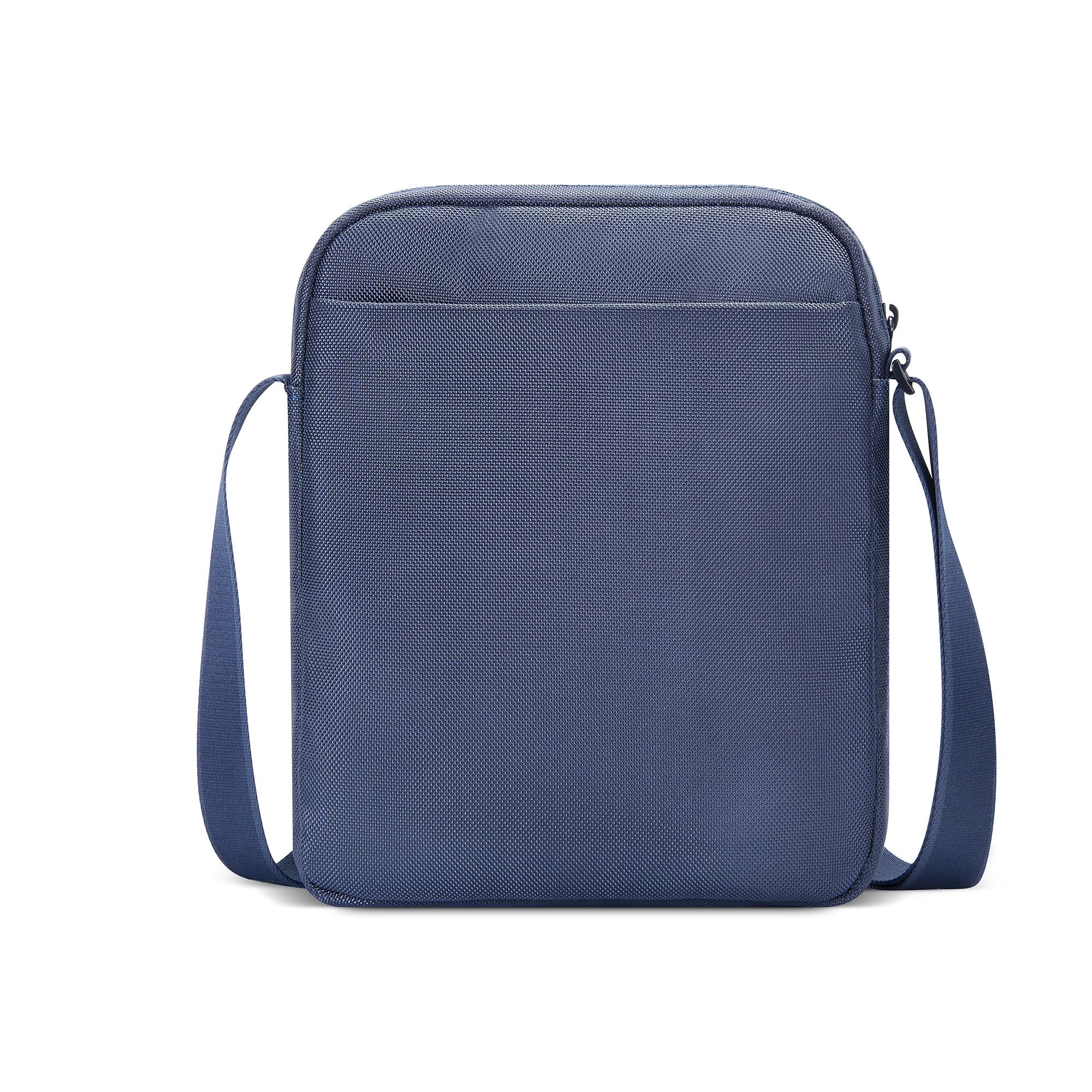 Roncato borsello in tessuto ed ecopelle "Panama 4 Blu 400893.23