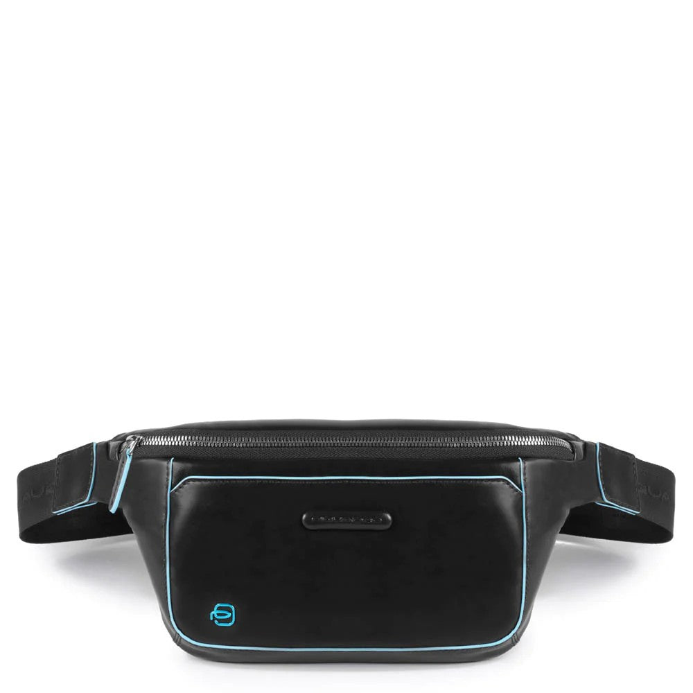Piquadro marsupio in pelle "Blue Square" Nero CA2174B2.N