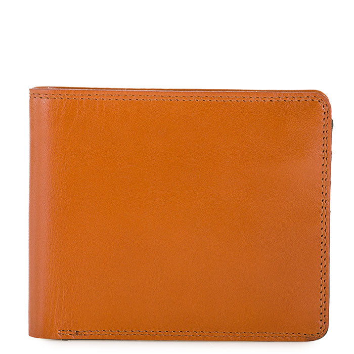 Mywalit portafogli in pelle "Mens Range" Multicolor 4006.152 TAN/OLIVE