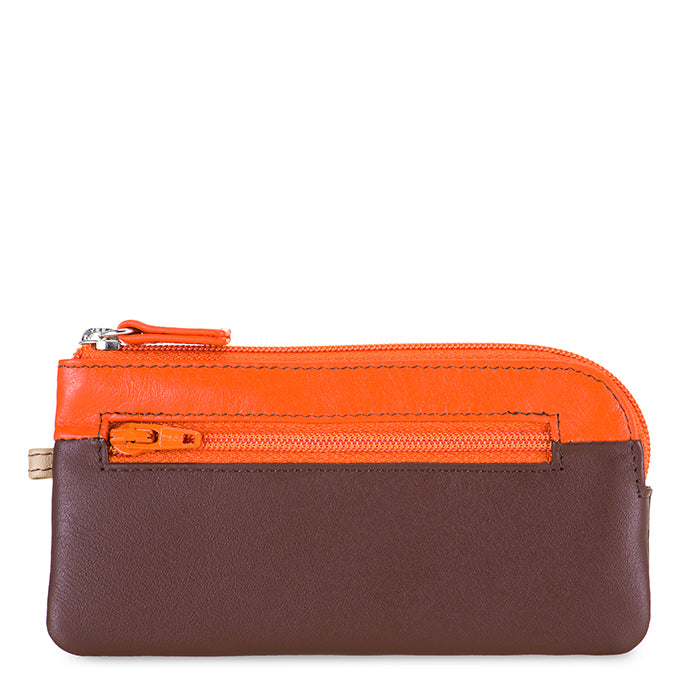 Mywalit portachiavi a bustina in pelle "Classic" Multicolor 267.158 CACAO