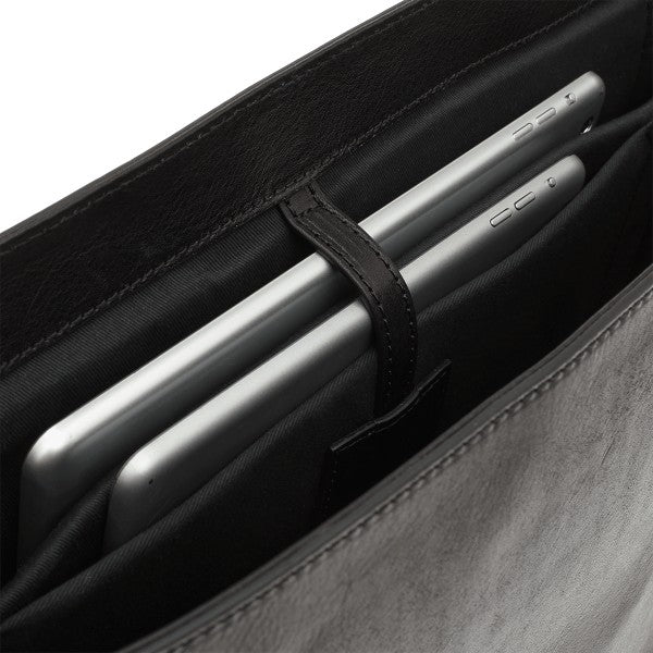 The Bridge borsa cartella da lavoro in pelle "Kallio" Nero 06320701.7R