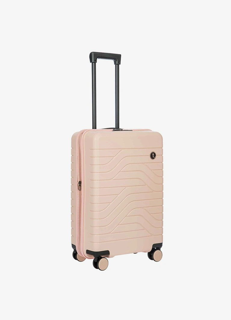 Bric's trolley medio espandibile in polipropilene "Ulisse" Rosa B1Y08427.254 ROSA PERLA