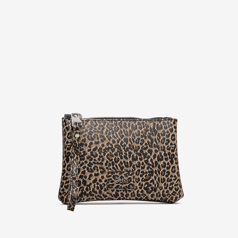 Gum pochette in ecopelle "Pochette Mania" Animalier BC4051RE BUILD.12227 LEO CAPPU