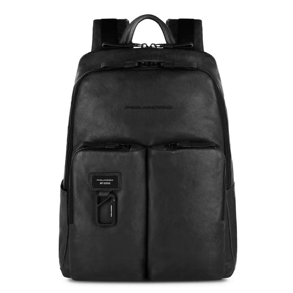 Piquadro zaino in pelle "Harper" Nero CA3869AP.N