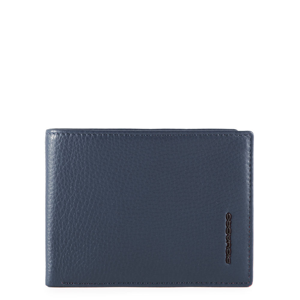 Piquadro portafogli in pelle "MOSR - Modus Special" Blu PU257MOSR.BLU