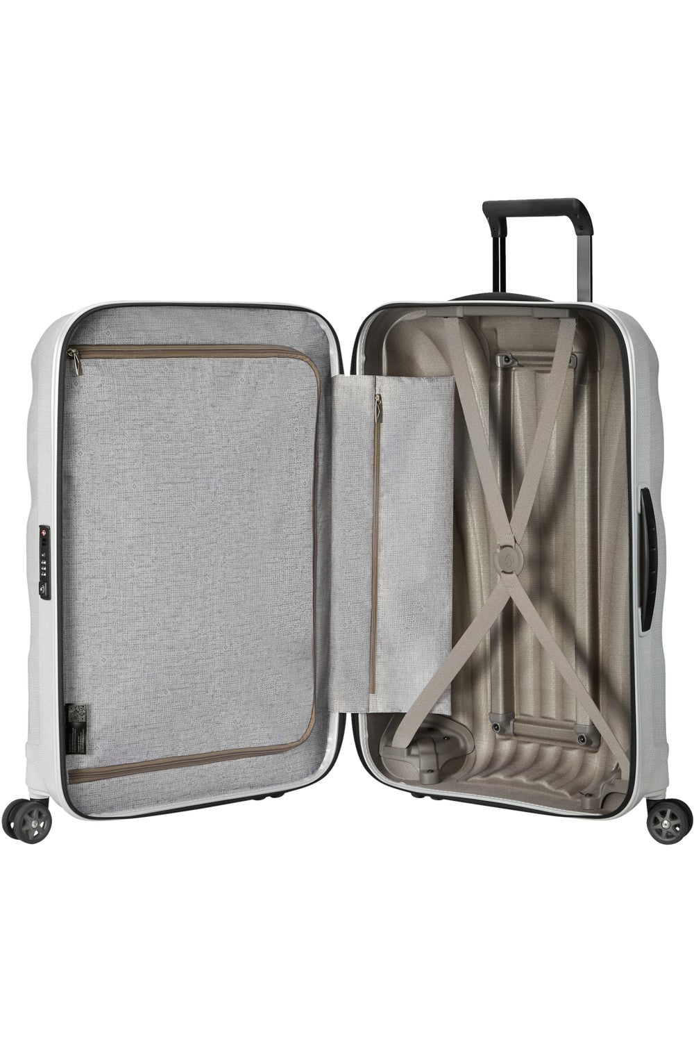 Samsonite trolley grande in curv "C-lite" Bianco 122861.1627 OFF WHITE