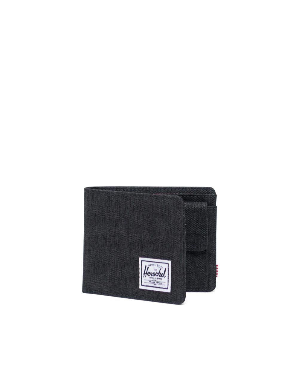 Herschel portafogli in tessuto "Roy Coin" Grigio ROY COIN.2090 BLACK CROSSHATCH