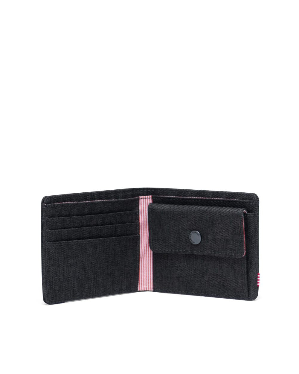 Herschel portafogli in tessuto "Roy Coin" Grigio ROY COIN.2090 BLACK CROSSHATCH