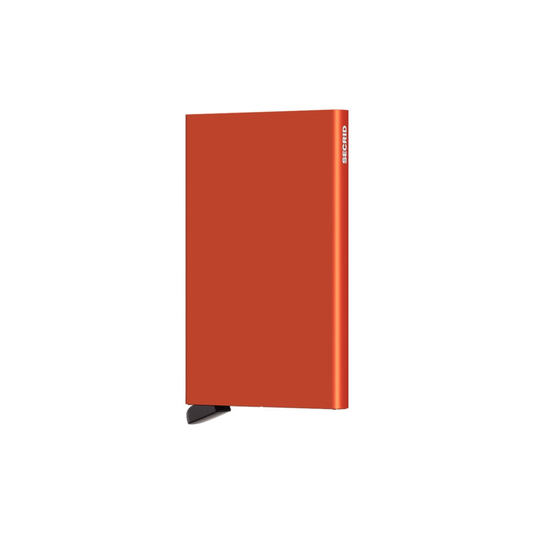 Secrid porta carte di credito in alluminio "Cardprotector" Arancione C.ORANGE