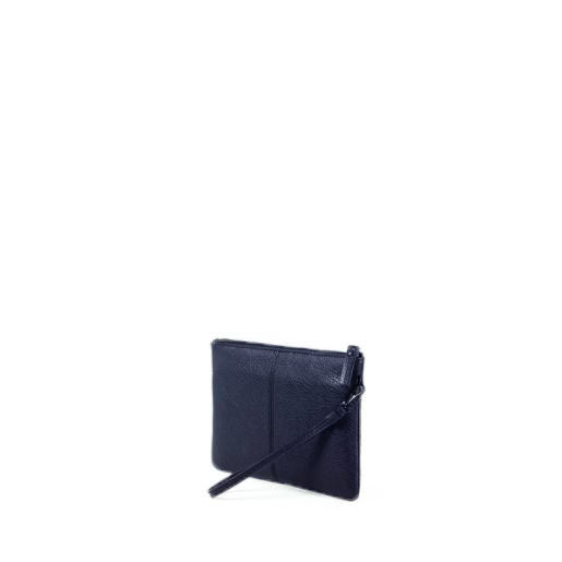 Gianni Conti pochette in pelle "Casual" Blu 1815070.40