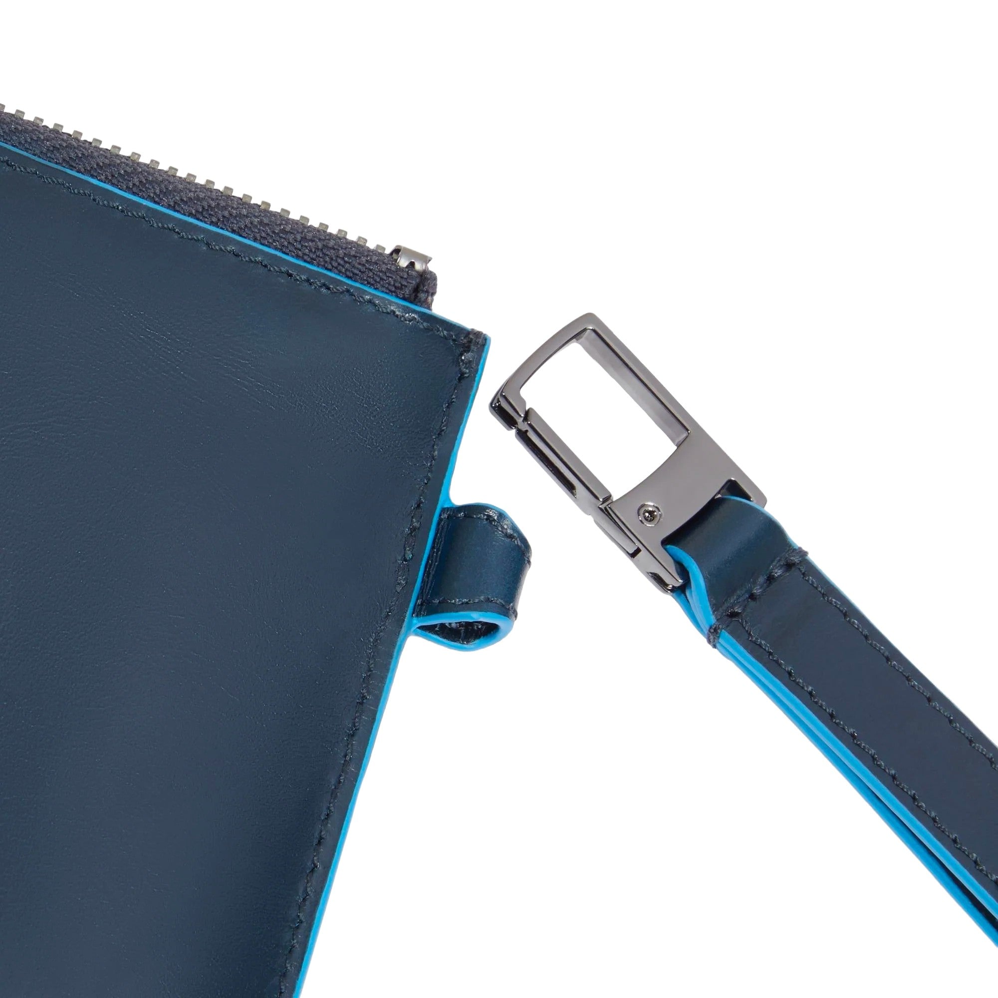 Piquadro pochette in pelle "Blue Square" AC5099B2.BLU2