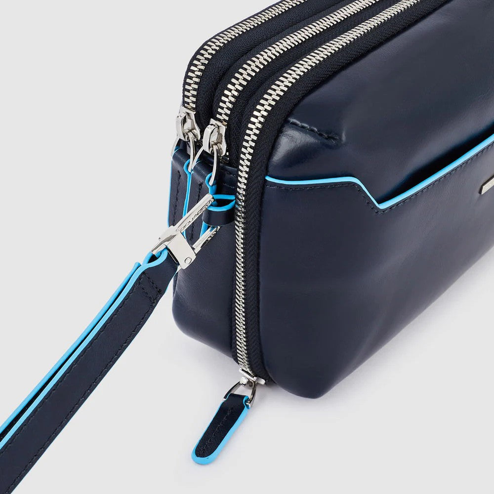 Piquadro pochette in pelle "Blue Square" AC5940B2R.BLU2