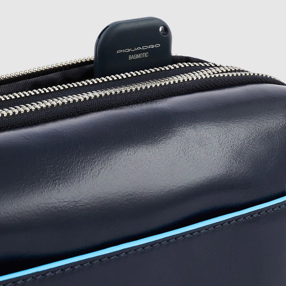 Piquadro pochette in pelle "Blue Square" AC5940B2R.BLU2