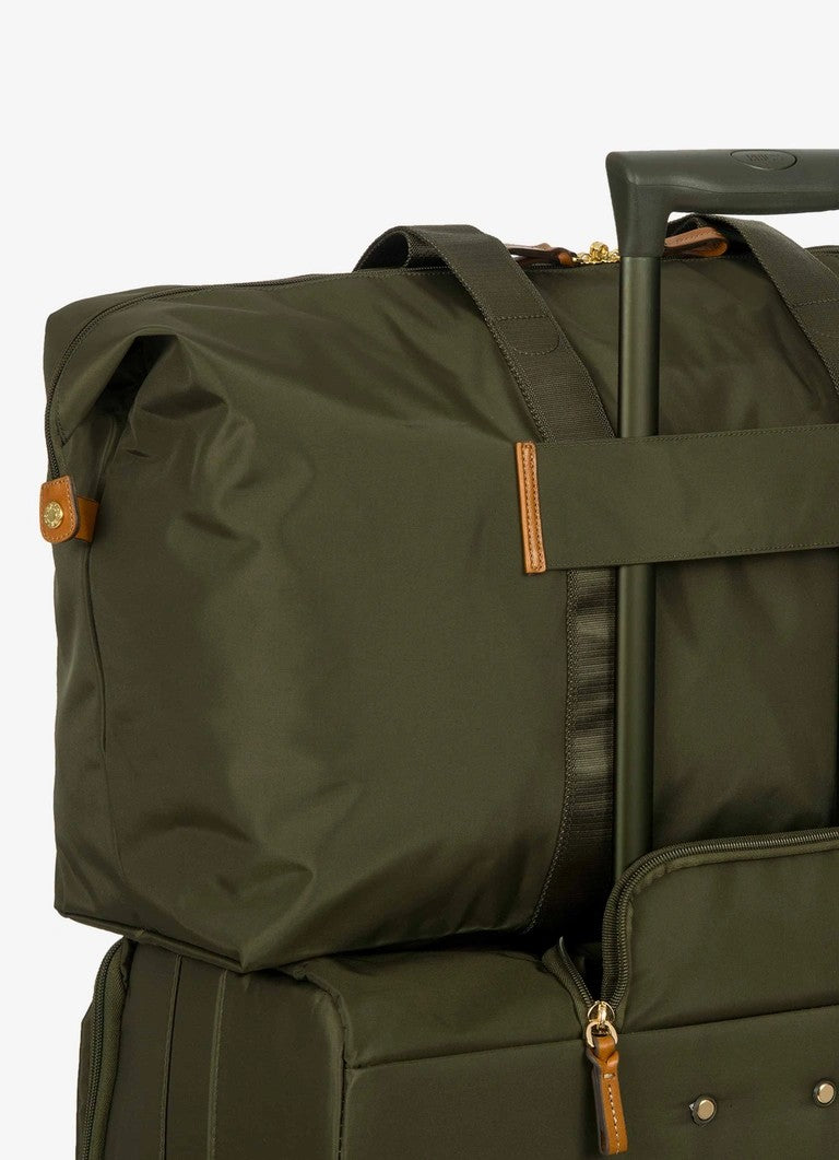Bric's borsone L in tessuto "X-Collection" Verde BXG40202.078 OLIVA