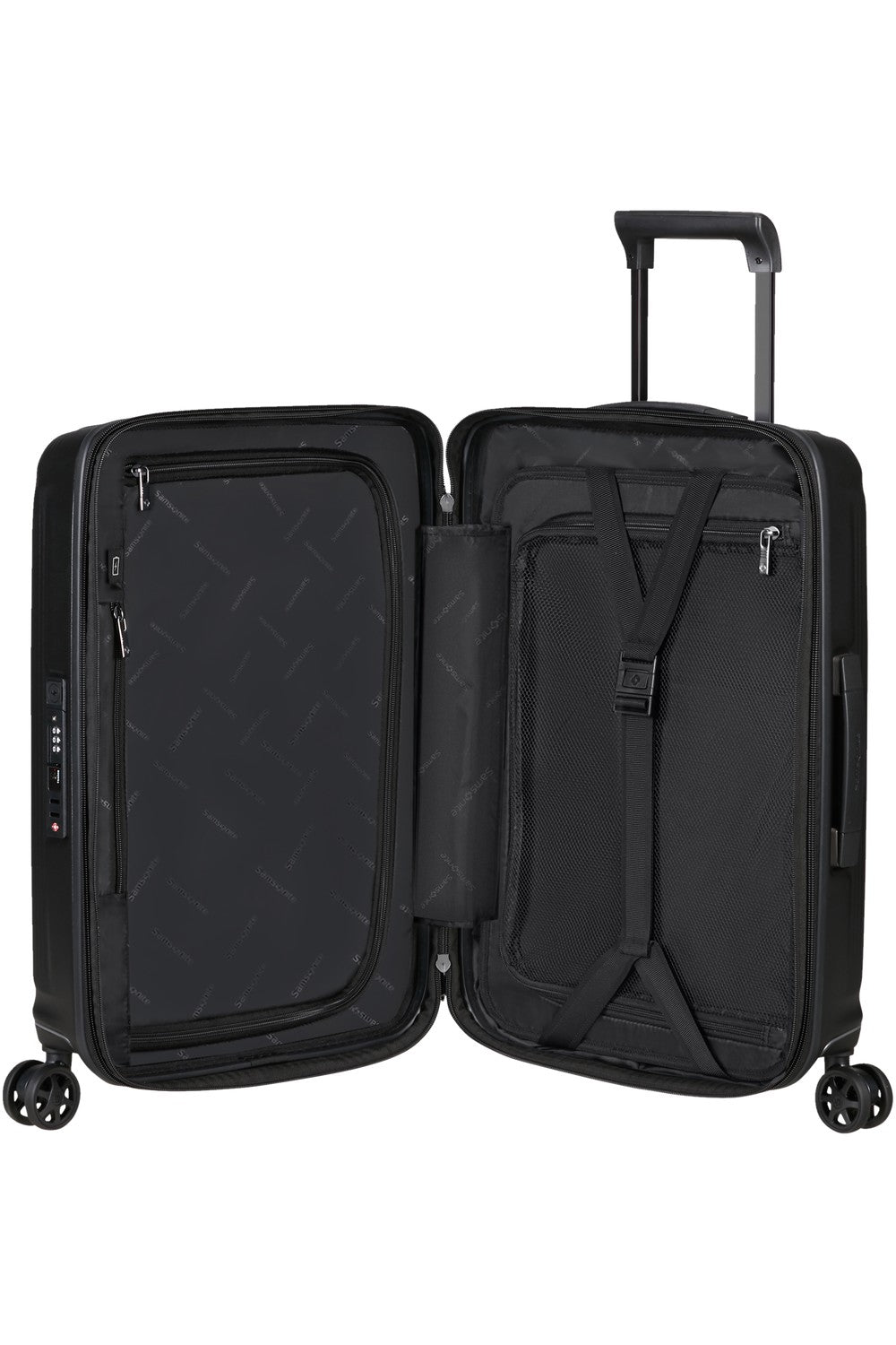 Samsonite trolley cabina espandibile in policarbonato "Nuon" Nero 134399.4804 MATT GRAPHITE
