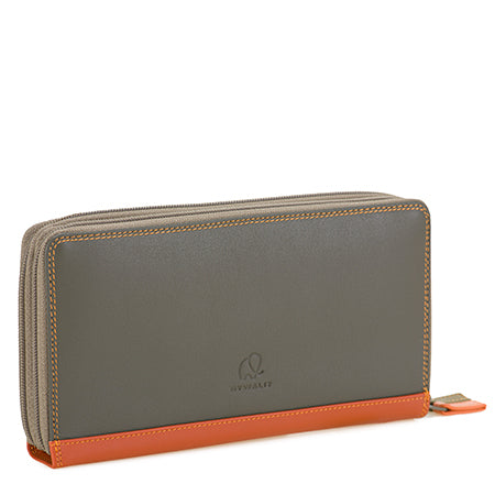 Mywalit portafogli doppia zip in pelle "Classic" Multicolor 375.169 LUCCA