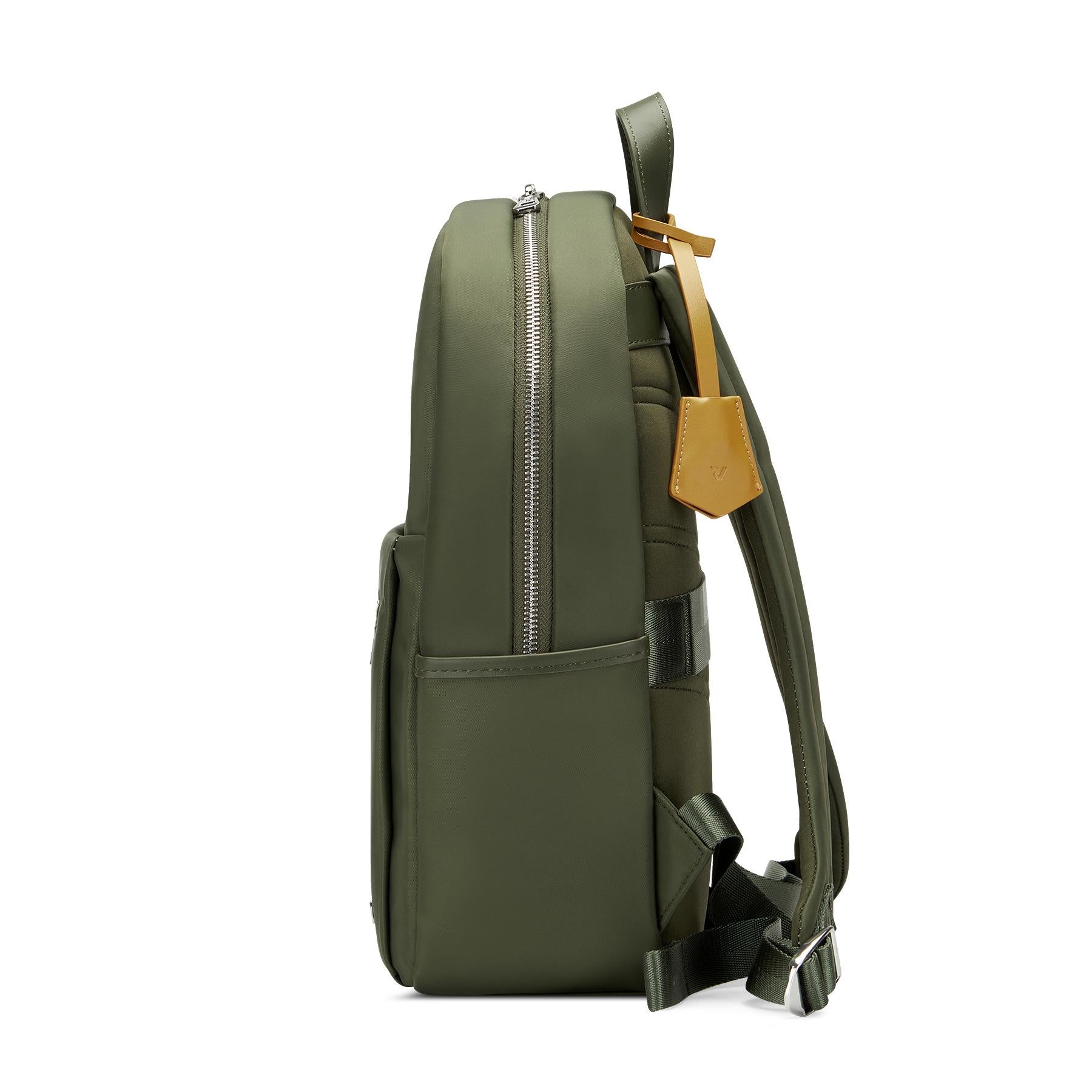 Roncato zaino in tessuto "Woman Biz" Verde 412322.57 HUNTER GREEN