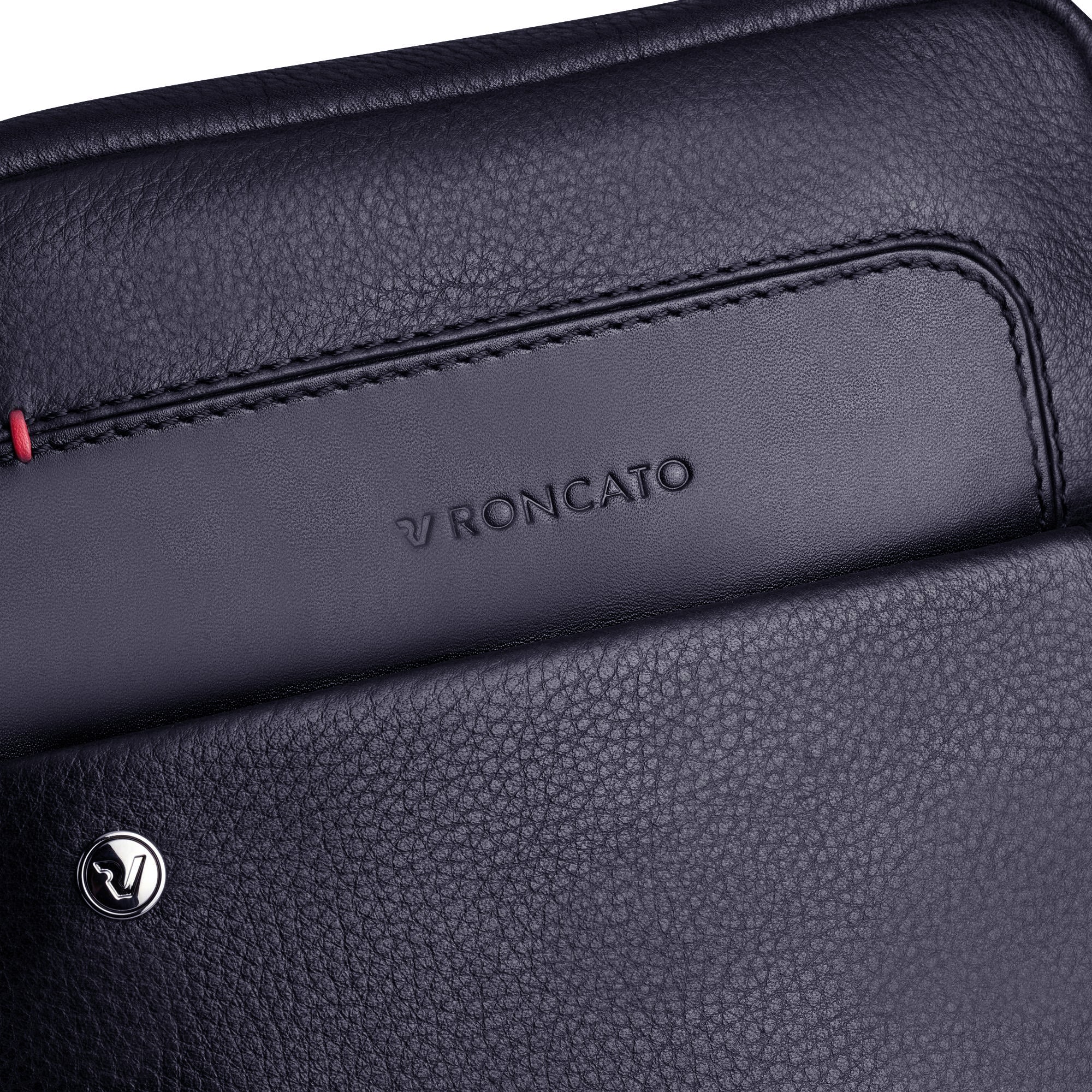 Roncato borsello in pelle "Alaska" Blu 412424.23 NAVY