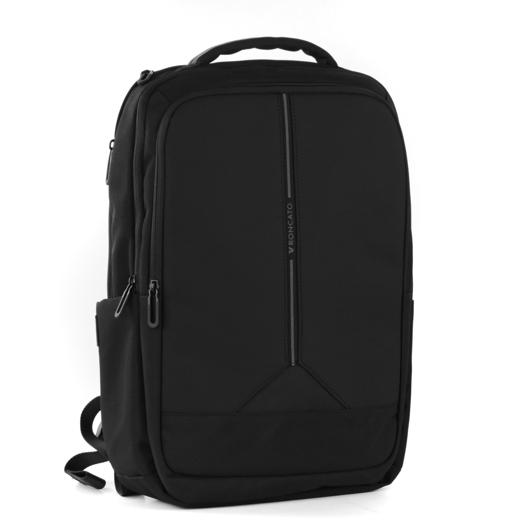 Roncato zaino porta pc in tessuto "Clayton" Nero 412270.01