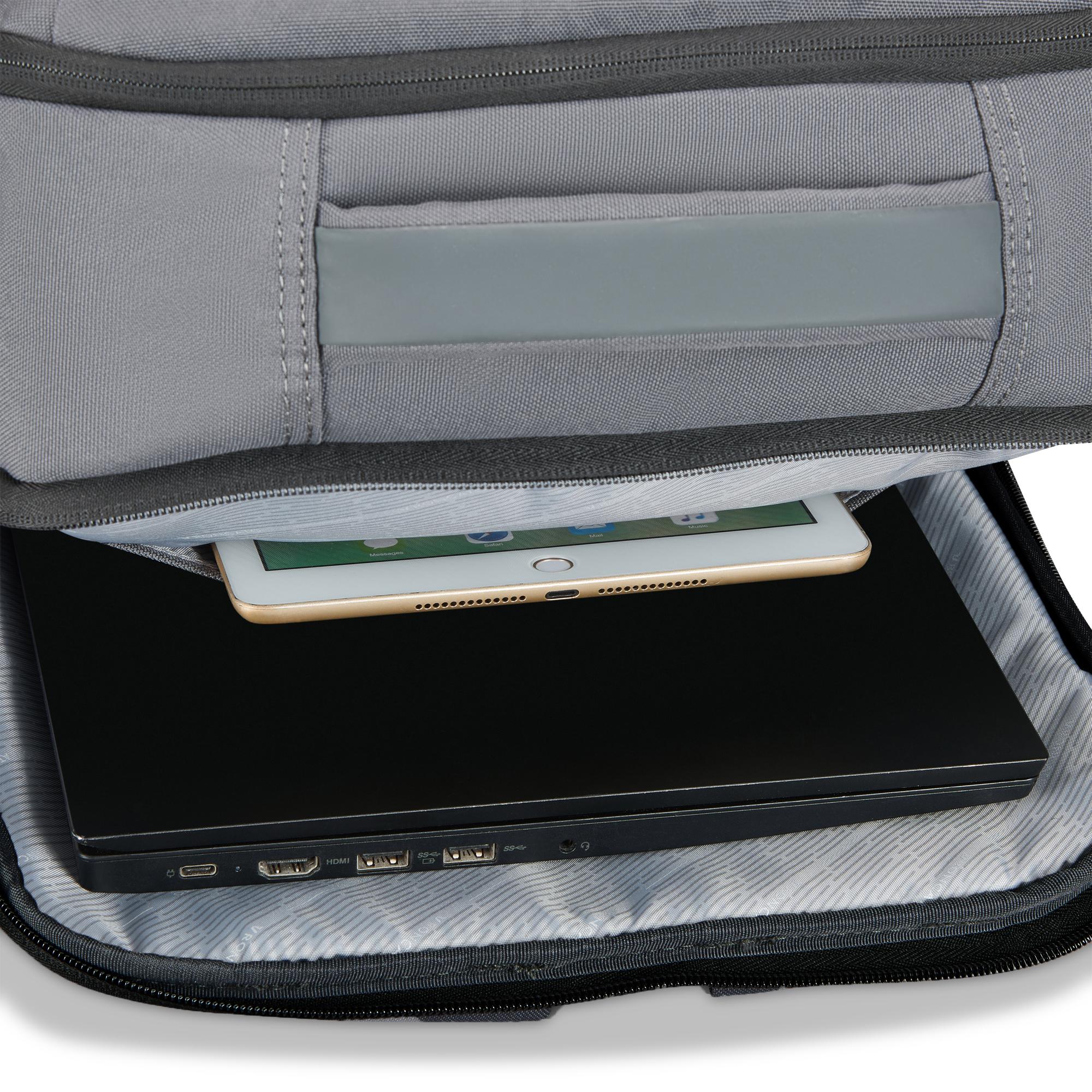 Roncato zaino porta pc in tessuto "Clayton" Nero 412270.01