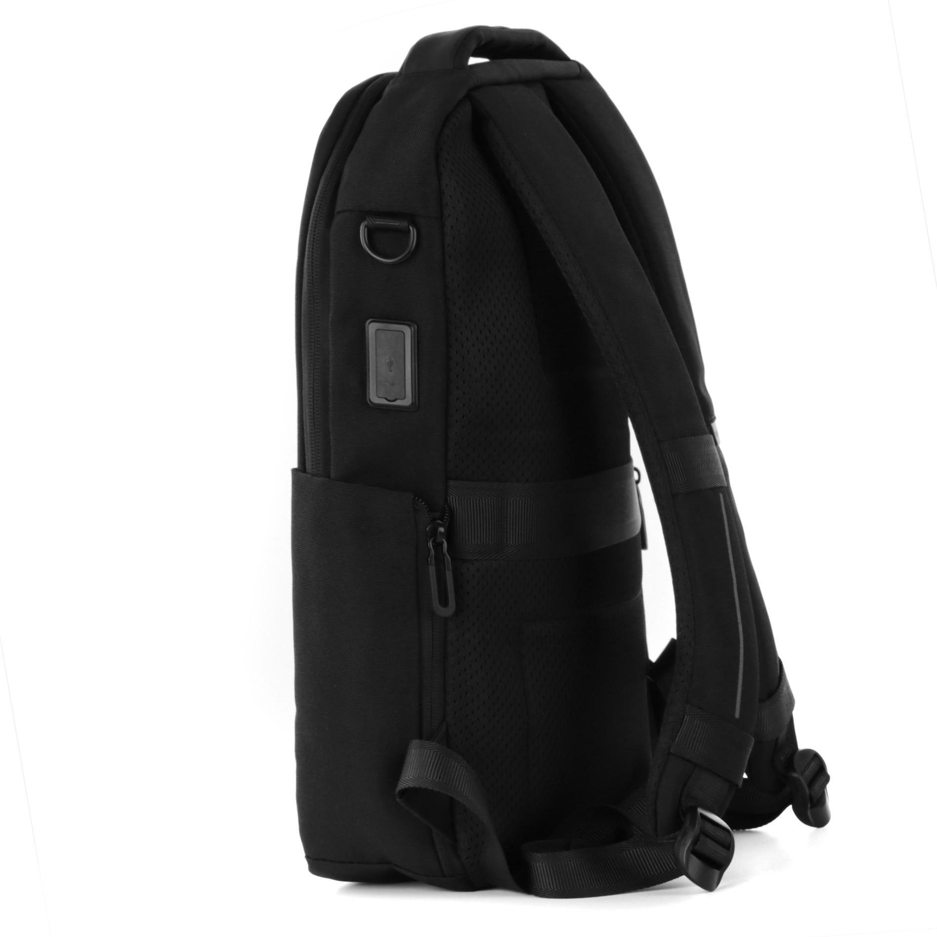Roncato zaino porta pc 14" in tessuto "Clayton" Nero 412272.01