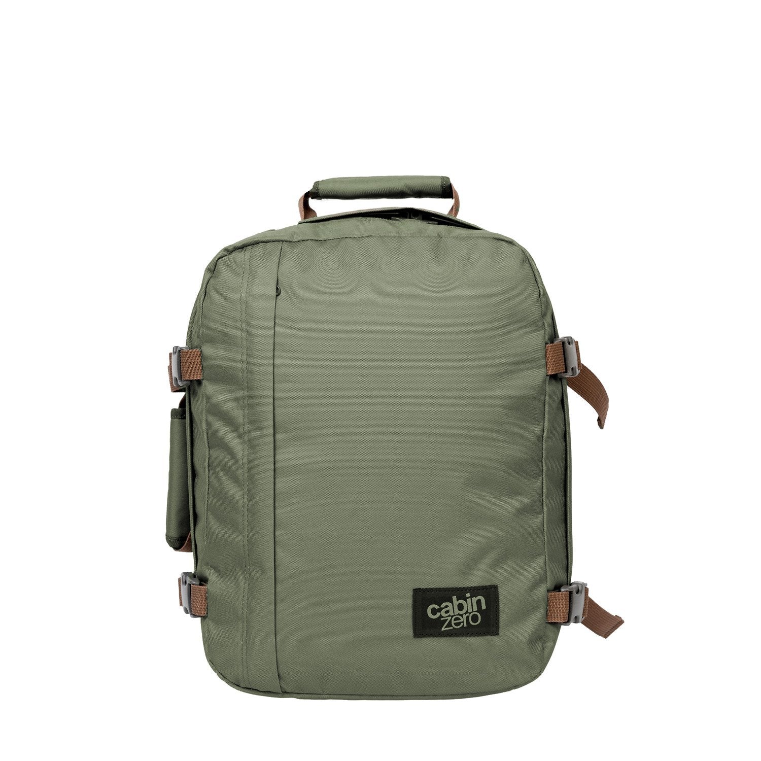 Cabin Zero zaino 28L da viaggio in tessuto "Classic" Verde CZ08.1802 GEORGIAN KHAKI