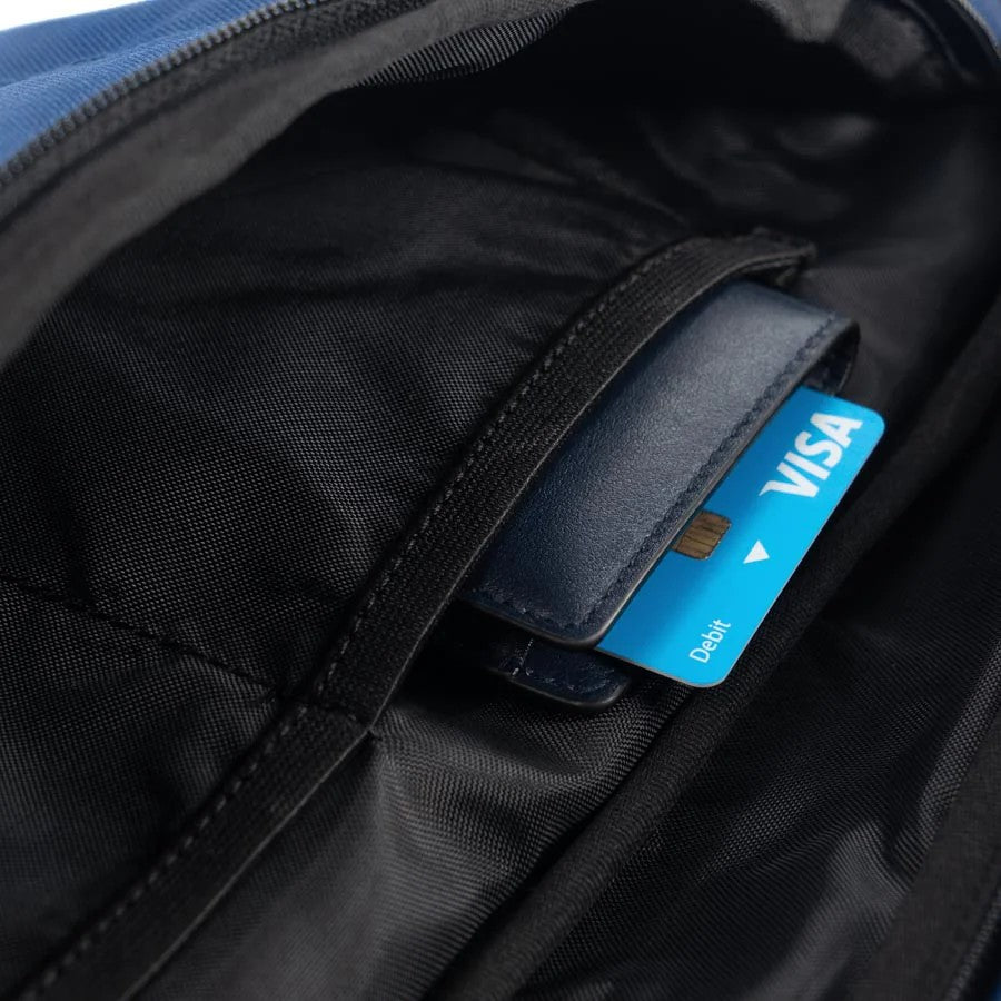 Cabin Zero marsupio in tessuto "Hip Pack" Blu CZ20.1205 NAVY