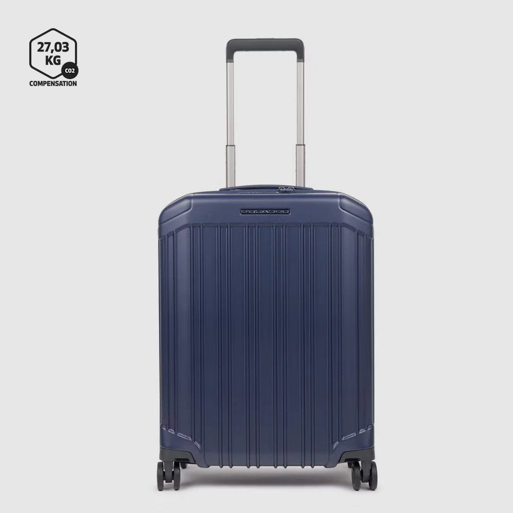 Piquadro trolley cabina in policarbonato "PQL" Blu BV4425PQL.BLUO