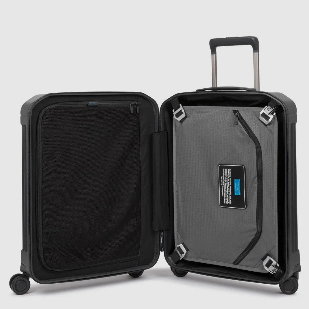 Piquadro trolley cabina in policarbonato "PQL" Nero BV4425PQL.NO