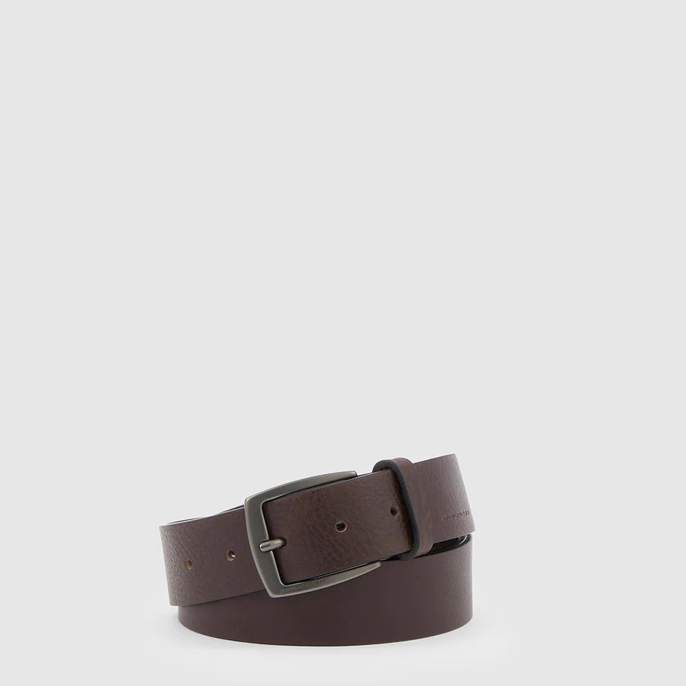 Piquadro cintura in pelle "Black Square" Marrone CU6184B3.TM