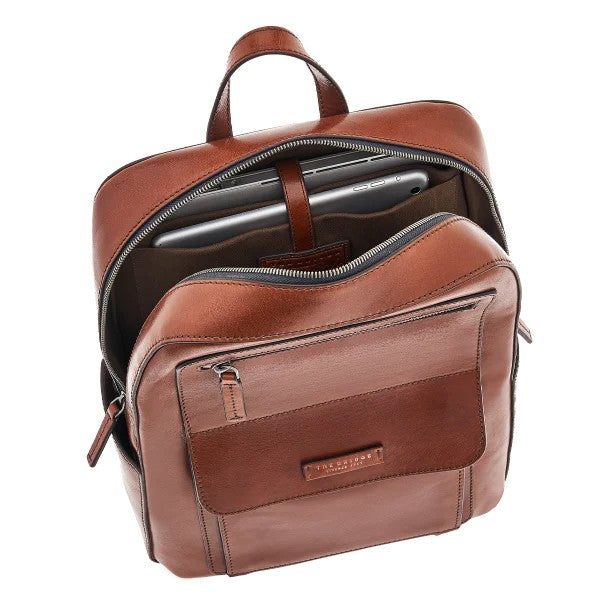 The Bridge zaino in pelle "Alberto" Marrone 06312301.1A