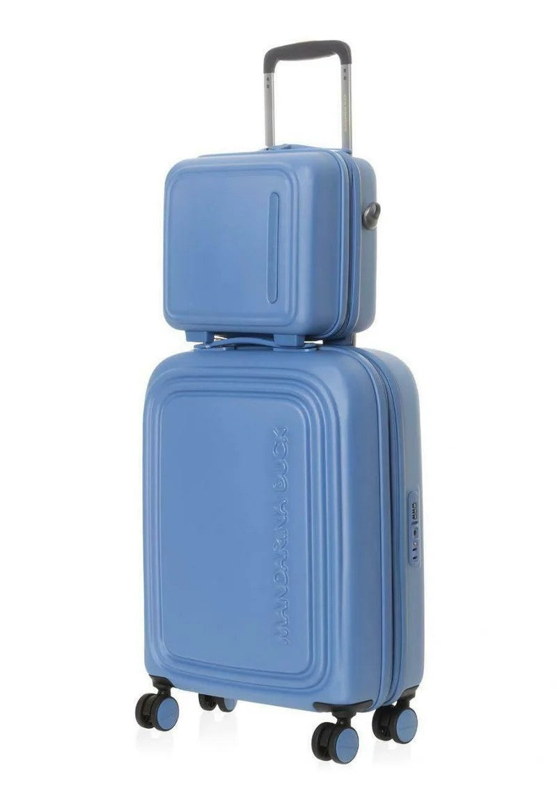 Mandarina Duck beauty case in policarbonato "Logoduck" Azzurro SZN01.29K PARISIAN BLUE