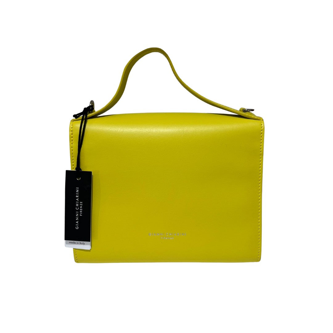 Gianni Chiarini borsa a mano in pelle "Lily" Giallo BS10195CAR.12283 POLLINE