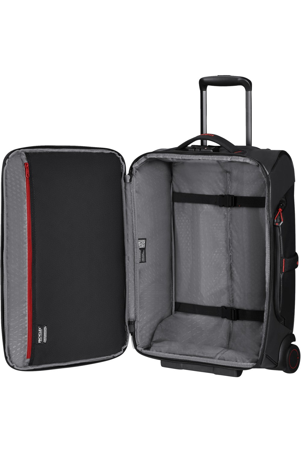 Samsonite rolley cabina in tessuto "Ecodiver" Nero 140880.1041 BLACK