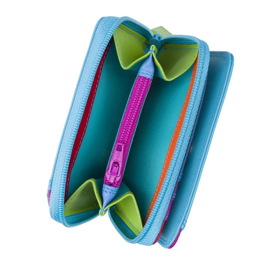 Mywalit portafogli piccolo in pelle "Classic" Multicolor 226.171 LIGURIA