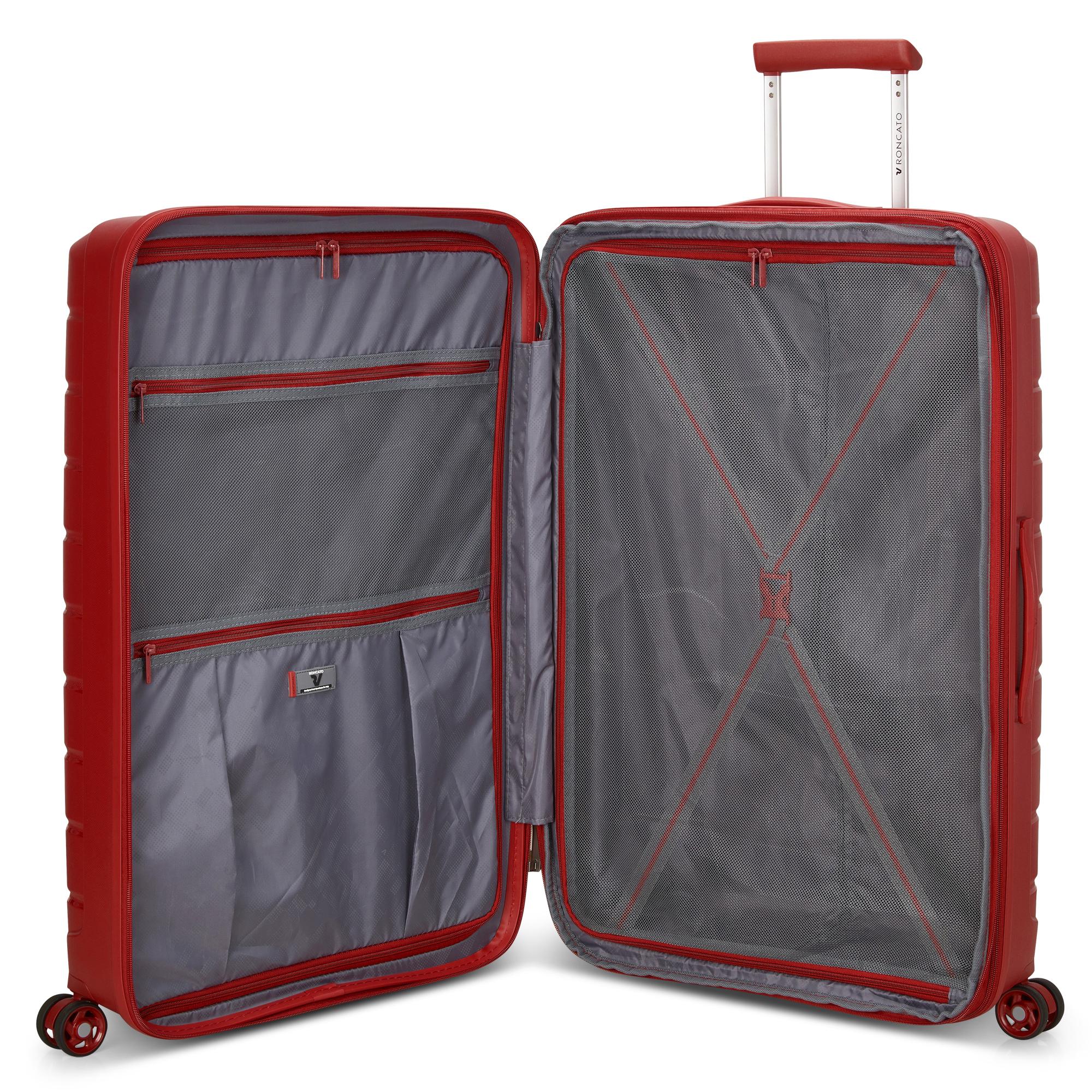 Roncato trolley grande in polipropilene "B-Flying" Rosso 418181.09 ROSSO